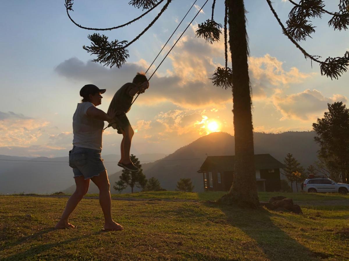 Pousada Colina Dos Ventos - Cabana Alpha อูรูบิซิ ภายนอก รูปภาพ